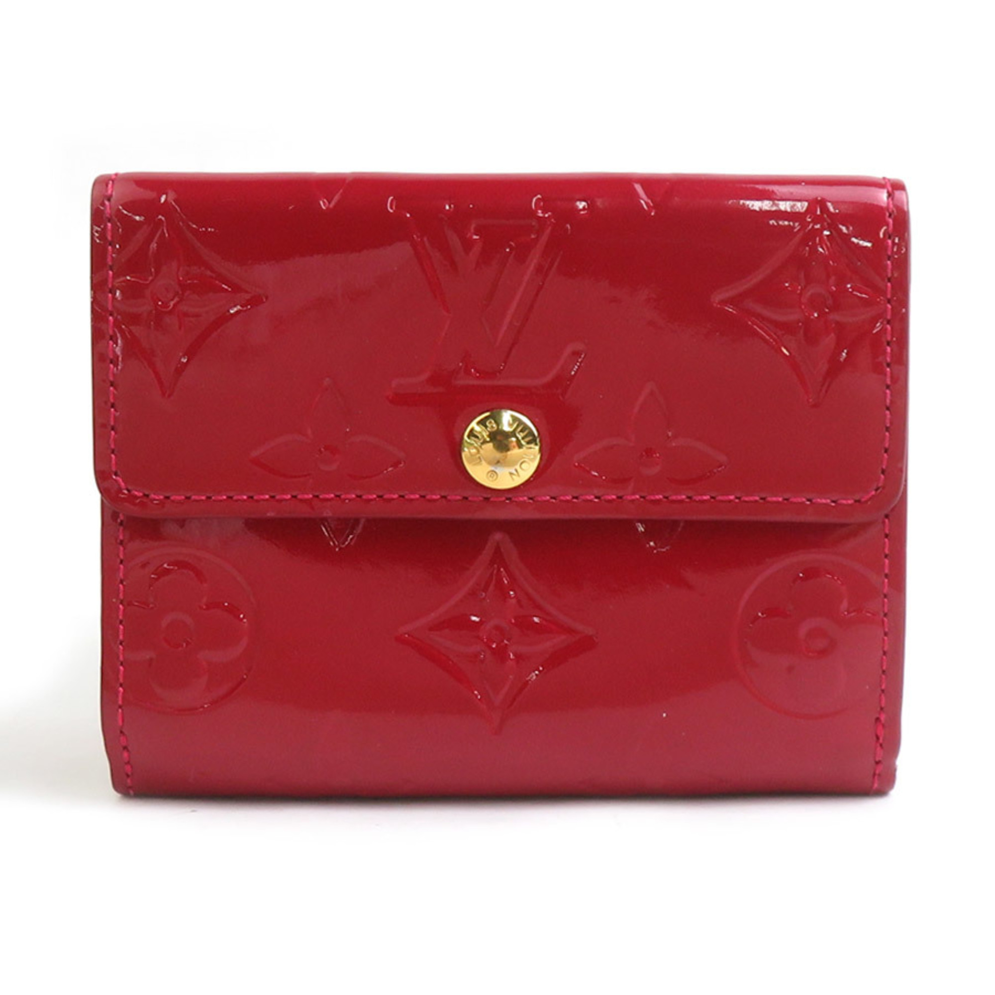 Louis Vuitton Monogram Vernis Ludlow Patent Leather Wallet With Coin Purse, B...